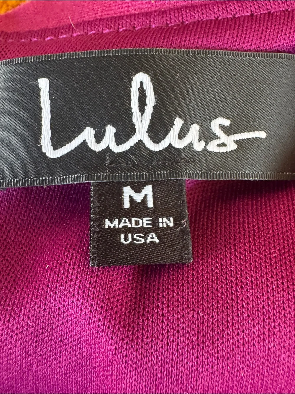 Lulus Season of Fun Off the Shoulder Skater Dress Size M Magenta Fit and Flare
